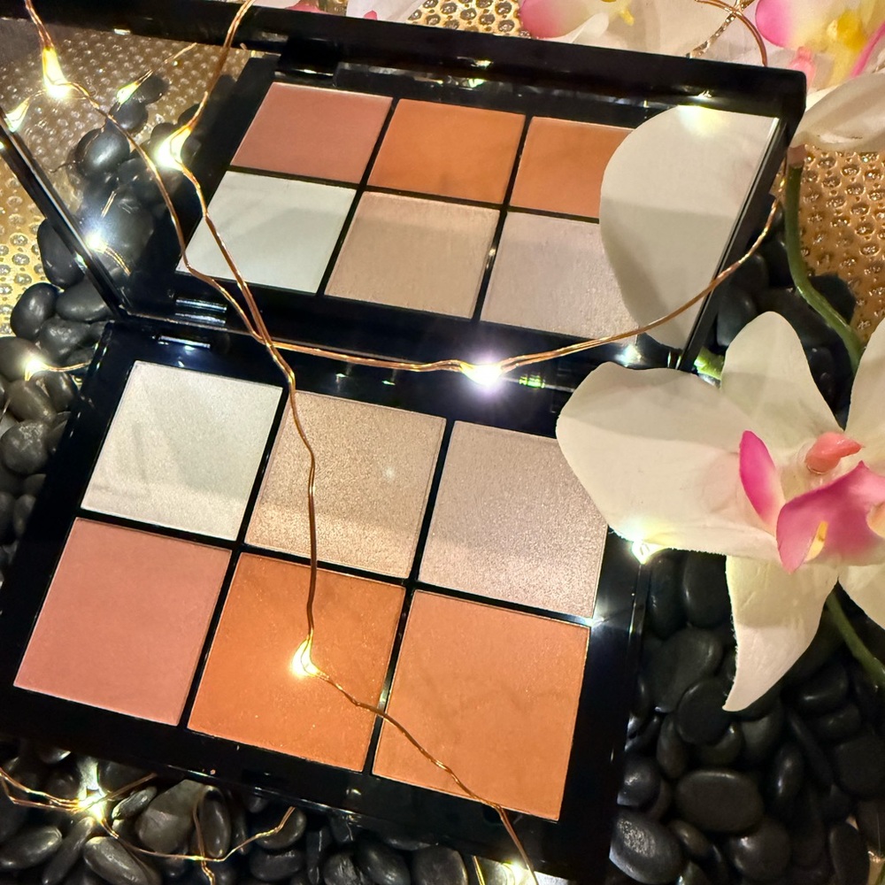 Doucce Posh Powder Palette Blush & Highlighter $60 MSRP 6 Shades NEW In Box
